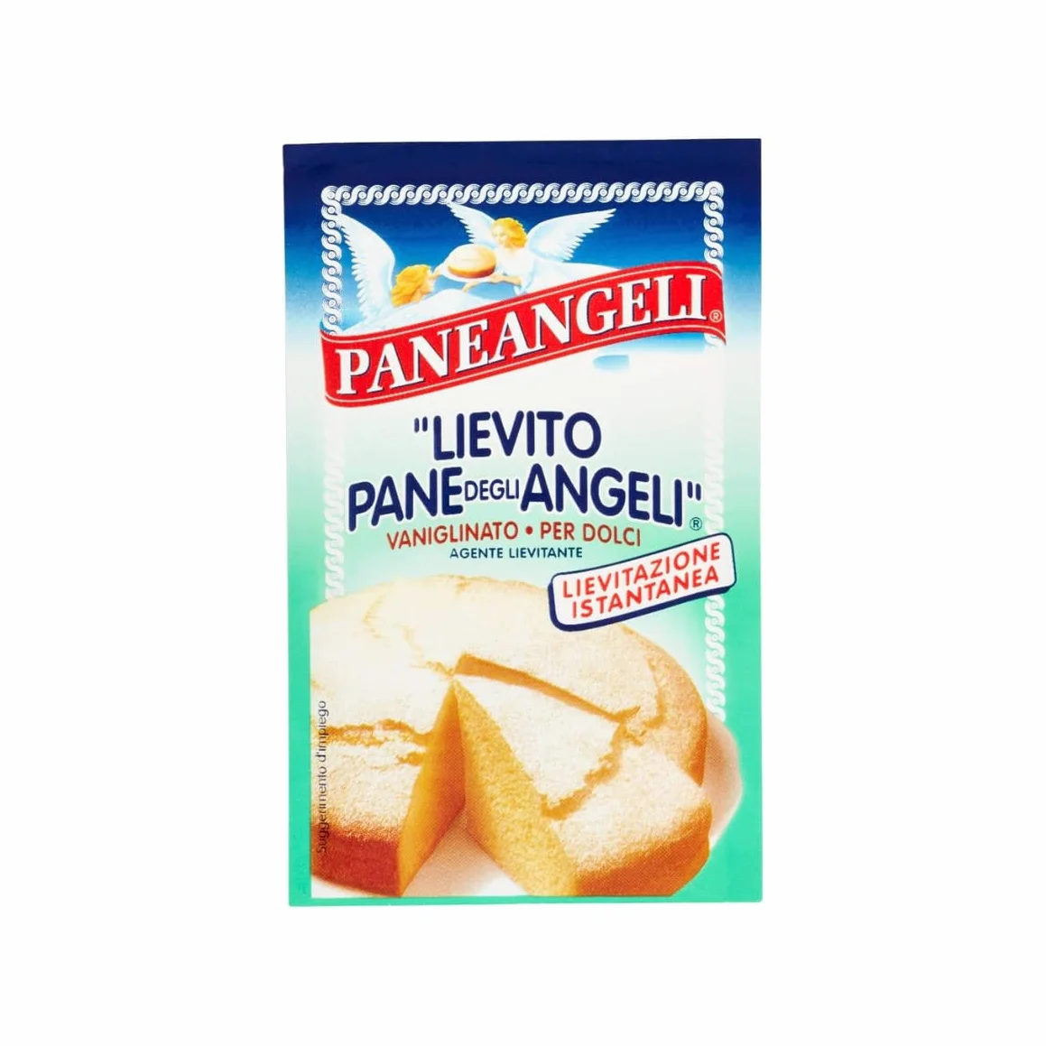 Lievito Pane Degli Angeli Vanigliato per Dolci 100 Bustine x 16 g