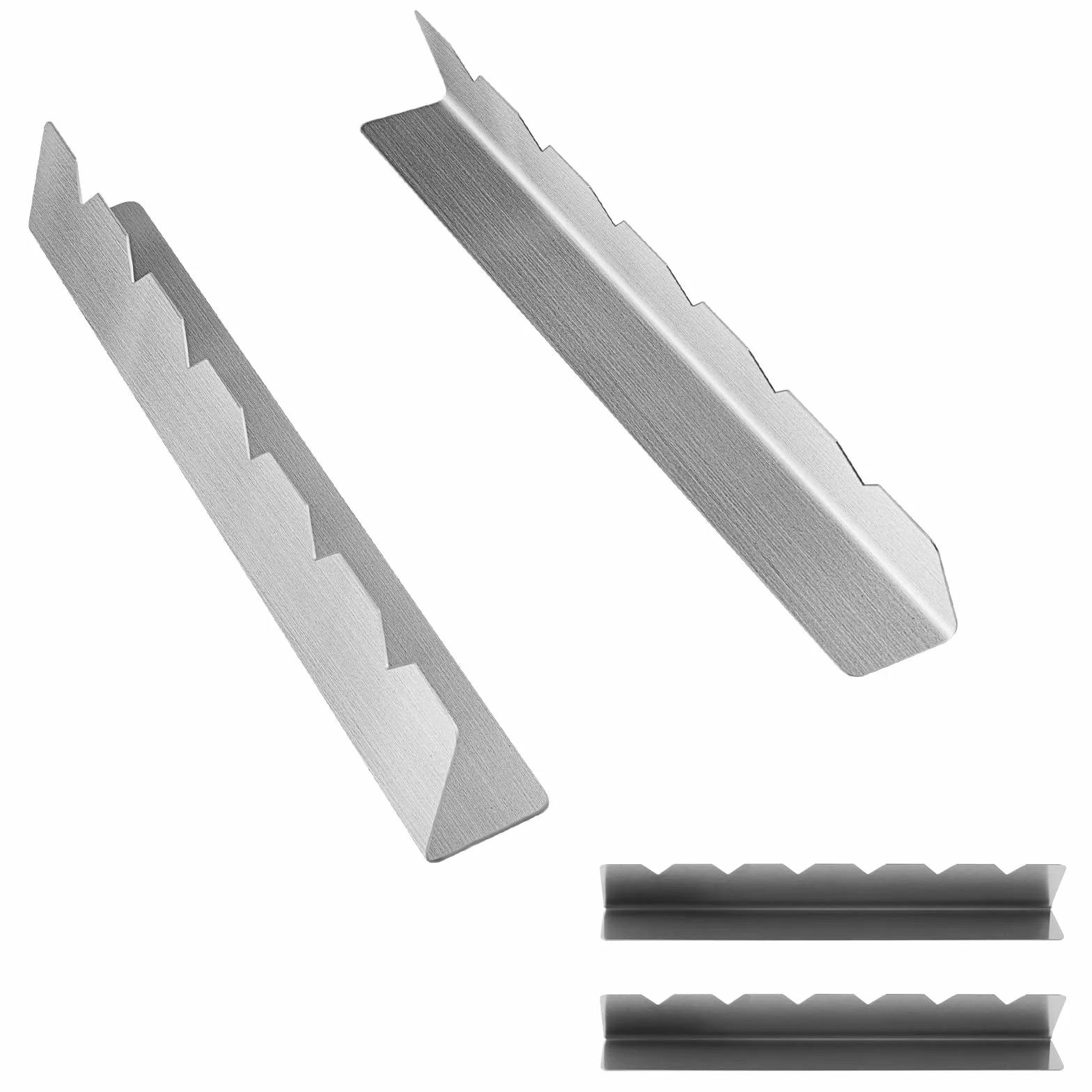 Tesmotor Griglia per Spiedini in Acciaio Inox, Supporto per 6 Spiedini, 30 cm, Set per Barbecue a Gas e BBQ all’Aperto