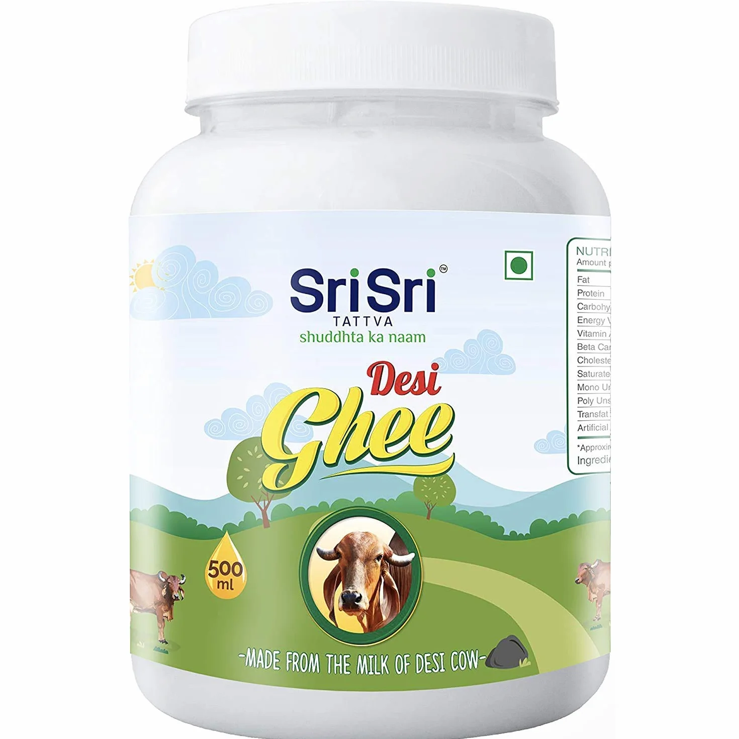 Sri Sri Tattva Desi Ghee, 500ml