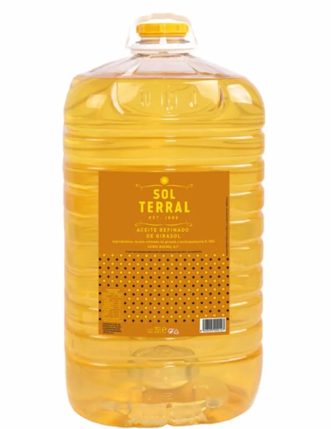 Olio di Girasole Raffinato, 25 litri