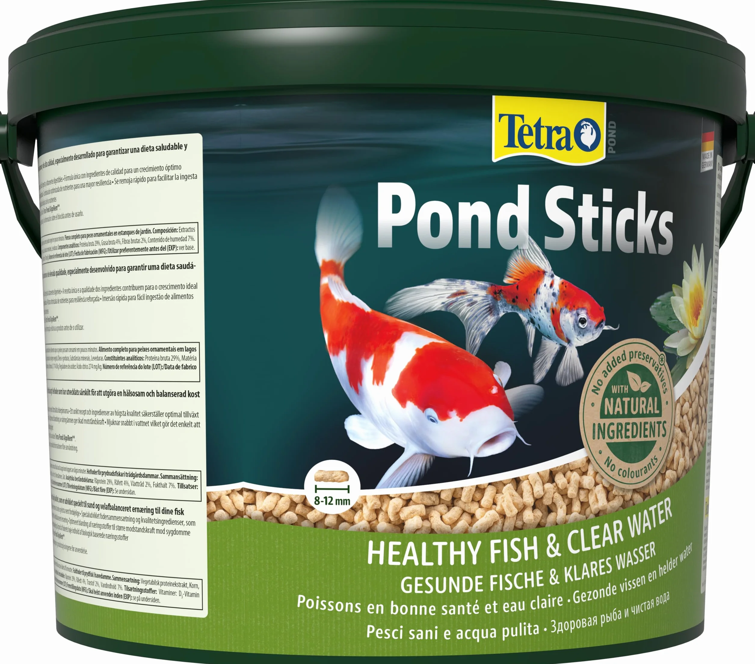 Tetra Pond Sticks Mangime per pesci da laghetto 10 L