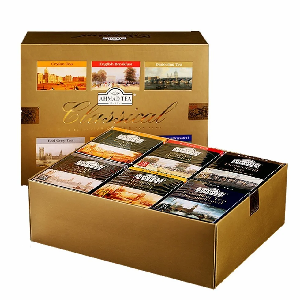 English Teas Selection Pack – Una selezione di bustine di tè in lamina 6 x 10 bustine di tè (classiche)