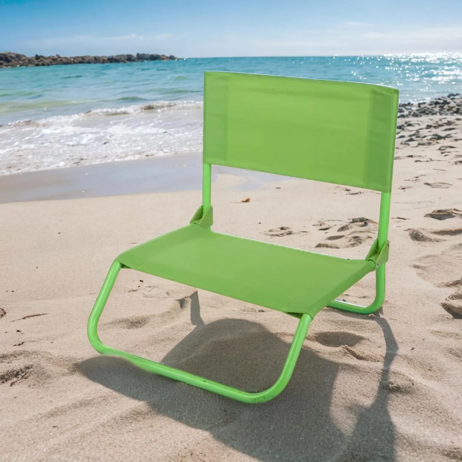 KASANOVA Spiaggina pieghevole verde