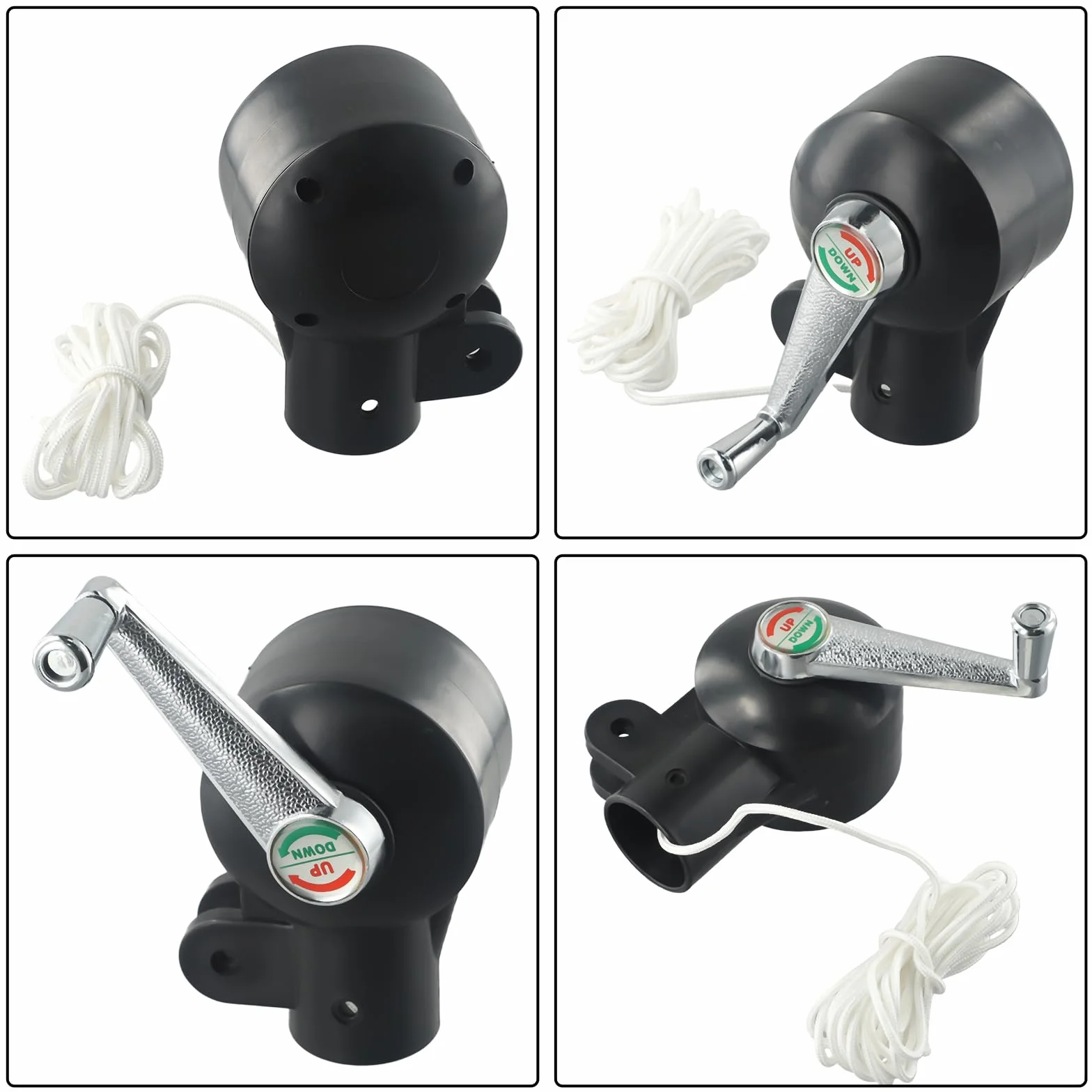 Maniglia a manovella per ombrellone da esterno sostituire maniglie a manovella per ombrellone da patio,43mm