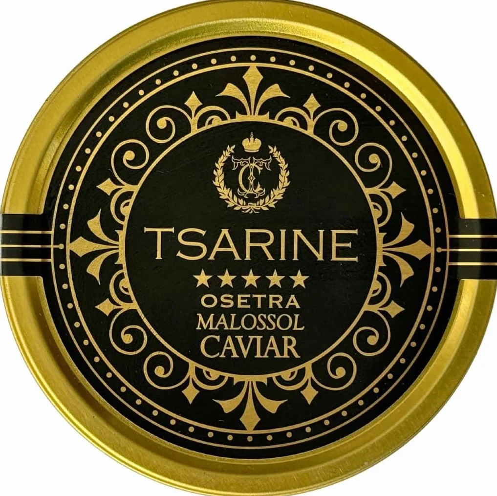Caviale Nero 30g | Caviale di storione | Caviale di pesce | Caviale Malossol | Brand: Caviale TSARINE | Sapore delicato con un finale unico