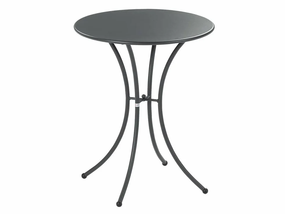 Emu Pigalle 905, Tavolo tondo Ø 60cm in acciaio, colore Ferro Antico (cod. 22 )