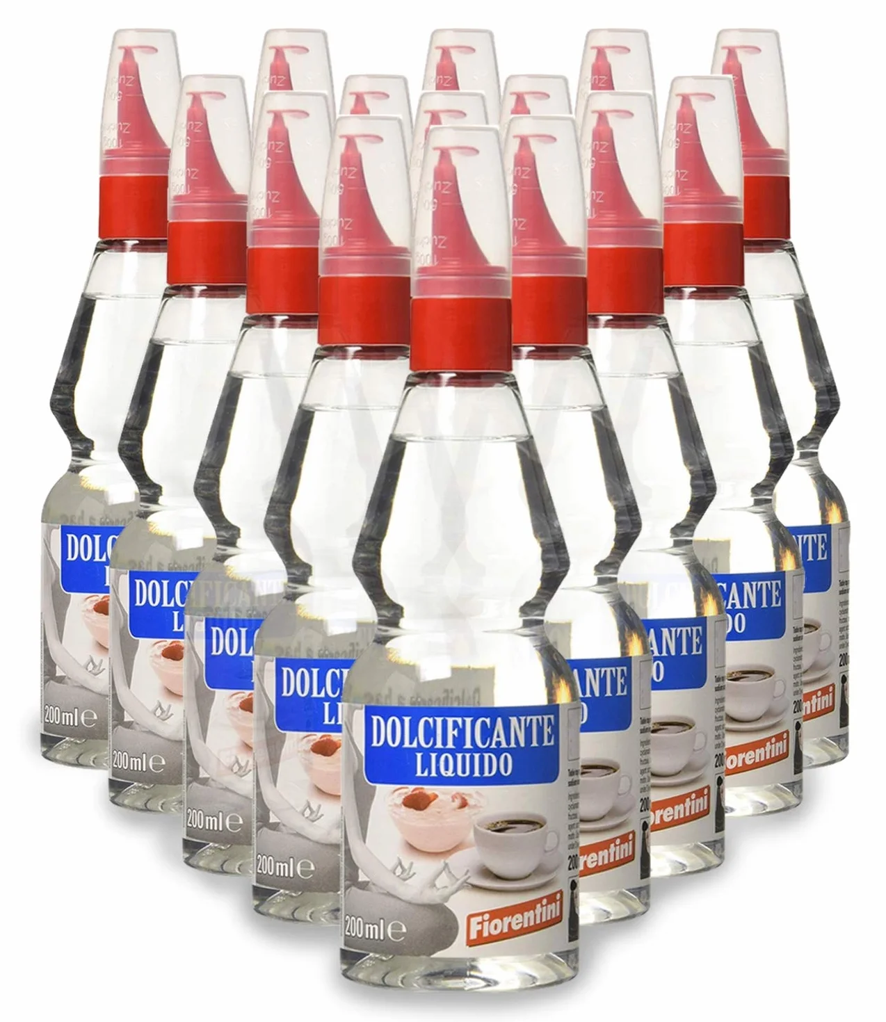 Fiorentini Dolcificante Liquido a Base di Ciclammato di Sodio, Saccarina di Sodio e Taumatina (confezione da 15 bottiglie)