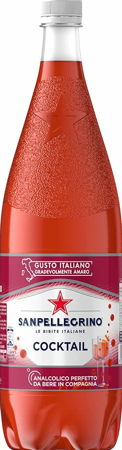 San Pellegrino Cocktail Zenzero Aperitivo Amaro PET 1,25l Italian Soft Drink