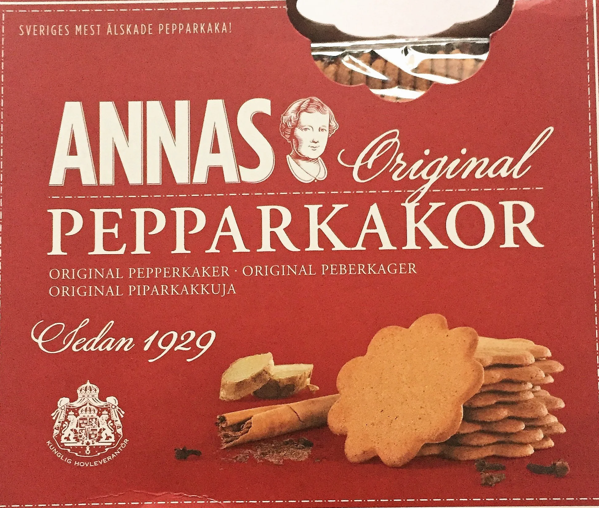 Annas Pepparkakor Confezione da 2