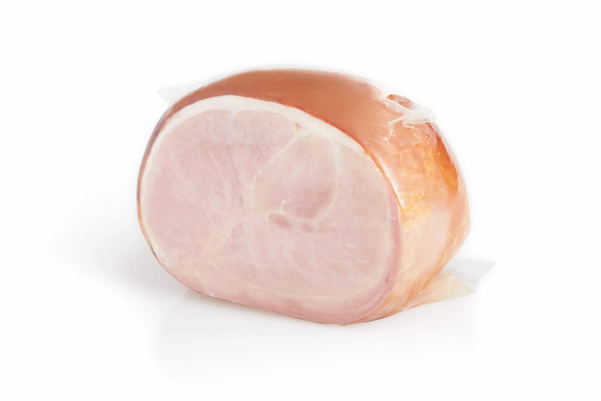 Prosciutto Cotto Praga, metà, gusto leggermente affumicato, Salumi Pasini, 3.9 kg