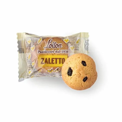 Biscotti da tè monoporzione zaletto 200 pz 1250 g