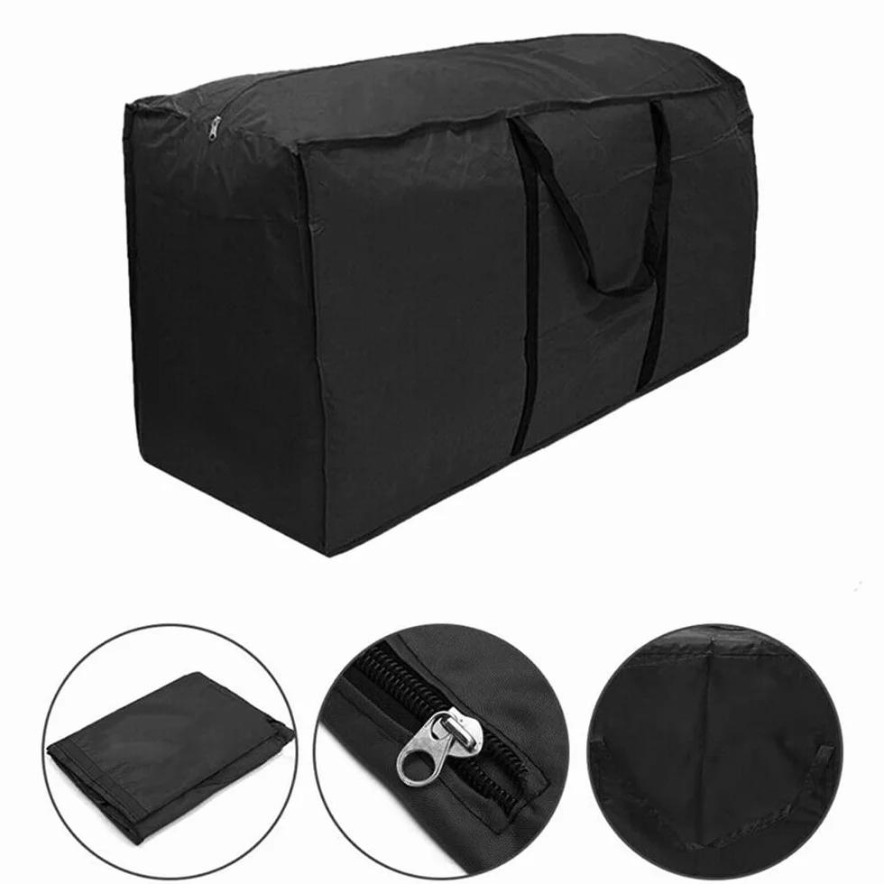 Custodia protettiva in tessuto Oxford 210D, impermeabile, con maniglia per il trasporto, per mobili da giardino, cuscino per albero di (173 x 76 x 51 cm)