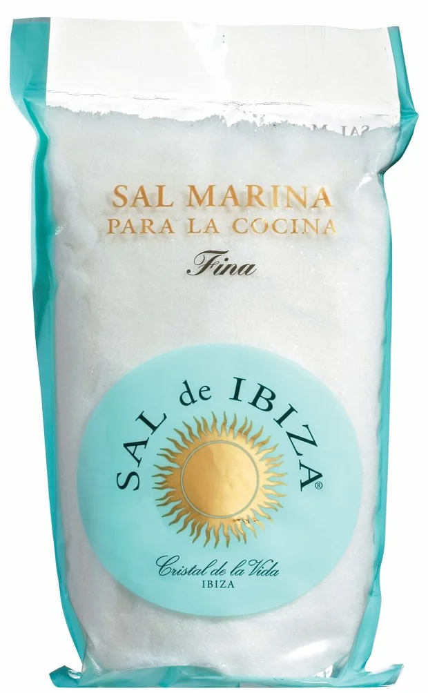Sal de Ibiza Fleur de Sel, feines Meersalz aus Ibiza im Beutel 1000g