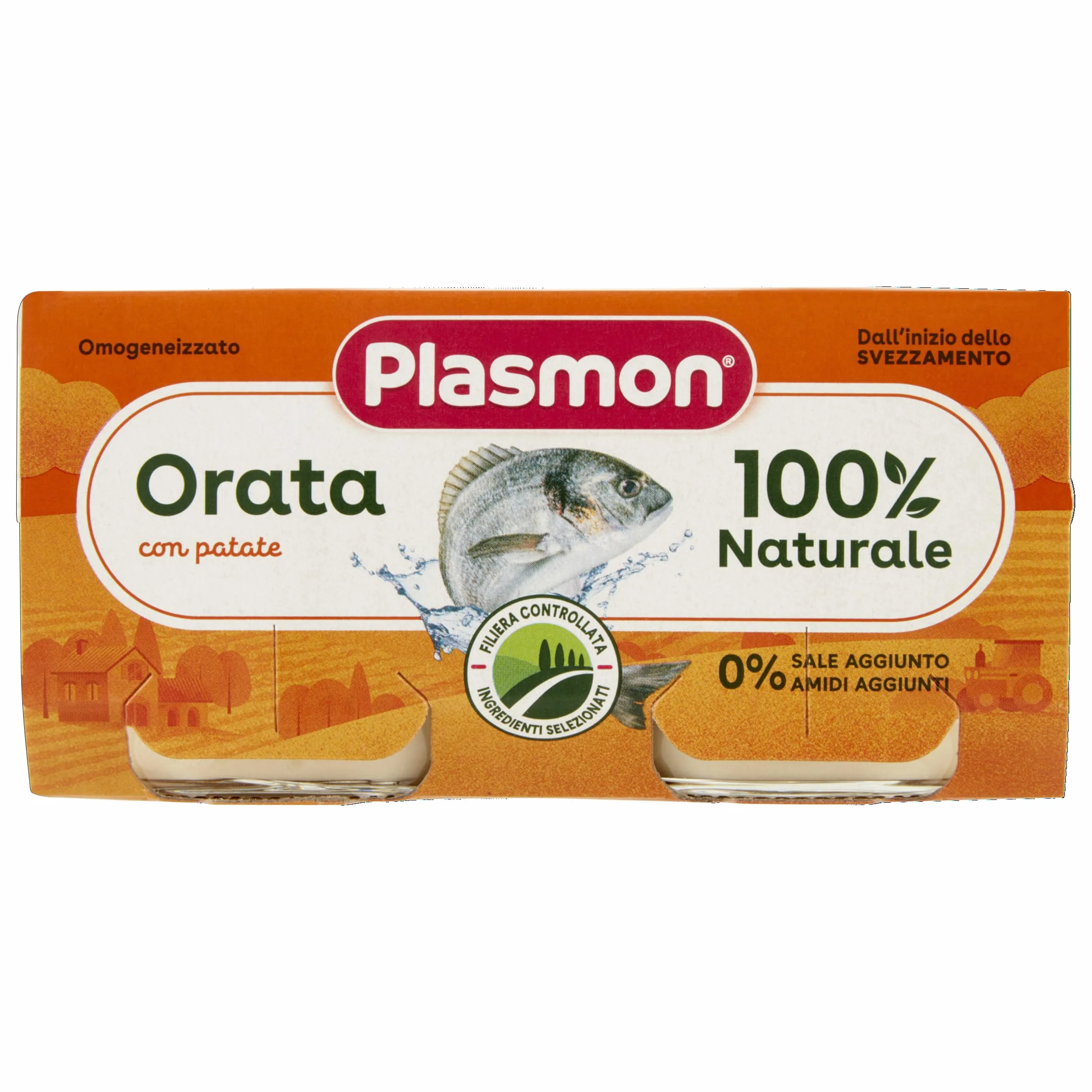 Plasmon Omogeneizzato Orata 2x80g (12 Confezioni)