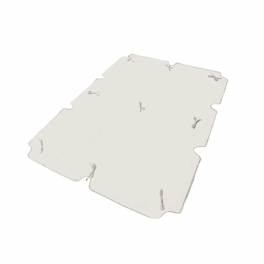 Telo di ricambio per dondolo da giardino 2 posti in poliestere idrorepellente 165x112x1h cm - Beige