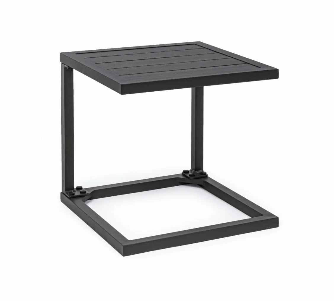 Bizzotto TAVOLINO Basso Hilde Antracite 40X40CM