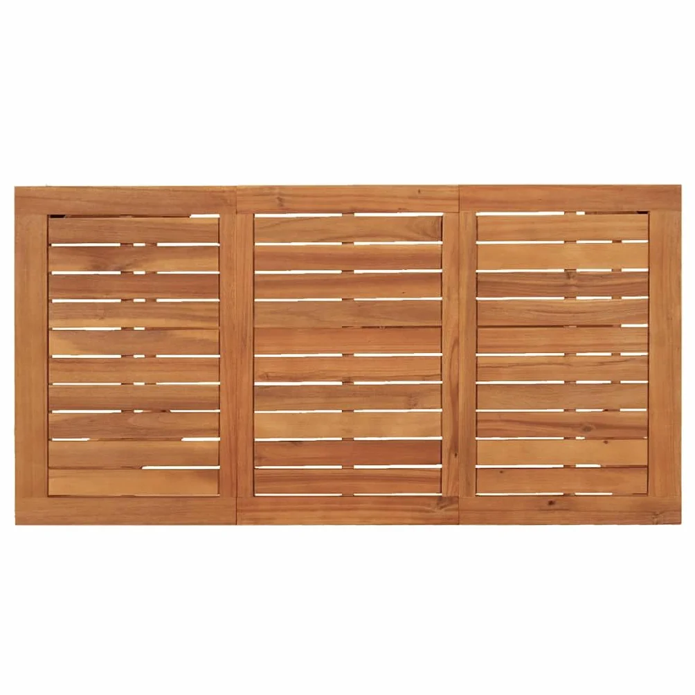 vidaXL Tavolo da Bar da Giardino 120x60x105cm Legno Massello di Acacia