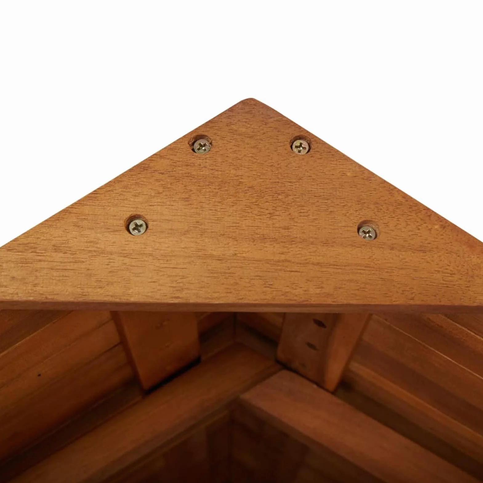 BaraSh Tavolo Bar Esterno con Tetto 122x106x217cm Massello di Acacia,Mobili,Mobili da Giardino,Tavoli da Giardino(SPU:45909)