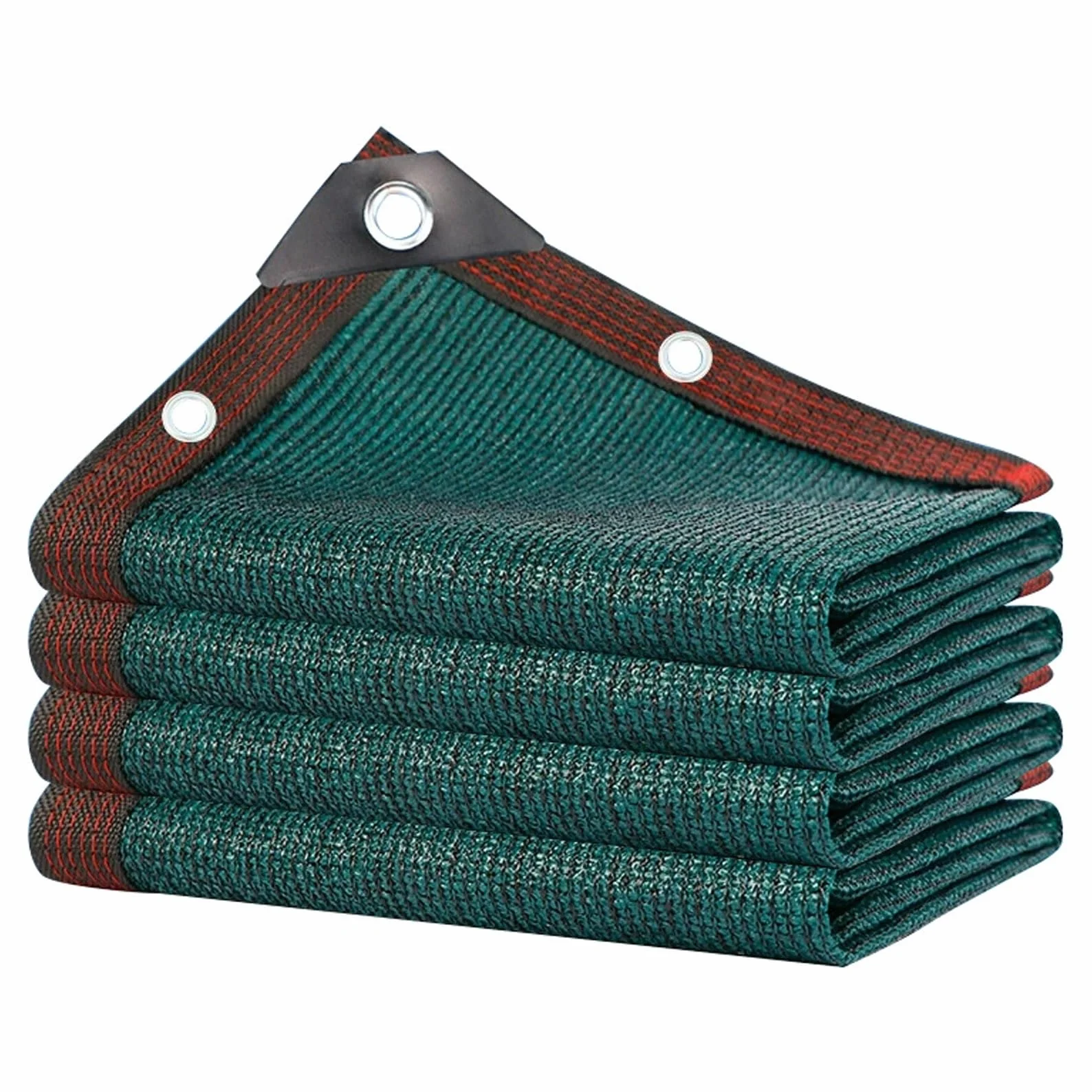 Telo Ombreggiante Resistente Ai Raggi UV 3x7m Teli Ombreggianti Verde | Rete da Giardino in HDPE Telo Protezione Solare Esterno - Vela Ombreggiante Per Piante Da Patio Serra Pollaio