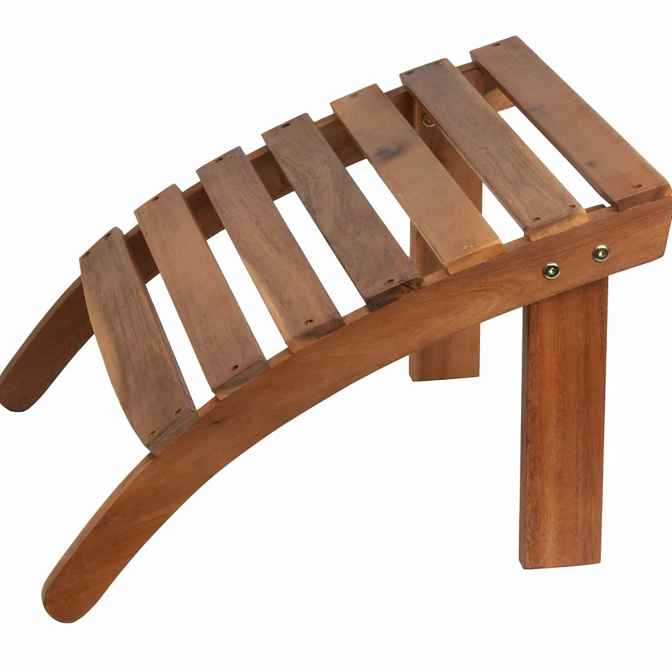 Casaria Sedia Prendisole Adirondack Inlc. Poggiapiedi Legno Acacia Sdraio Mare Pieghevole Giardino