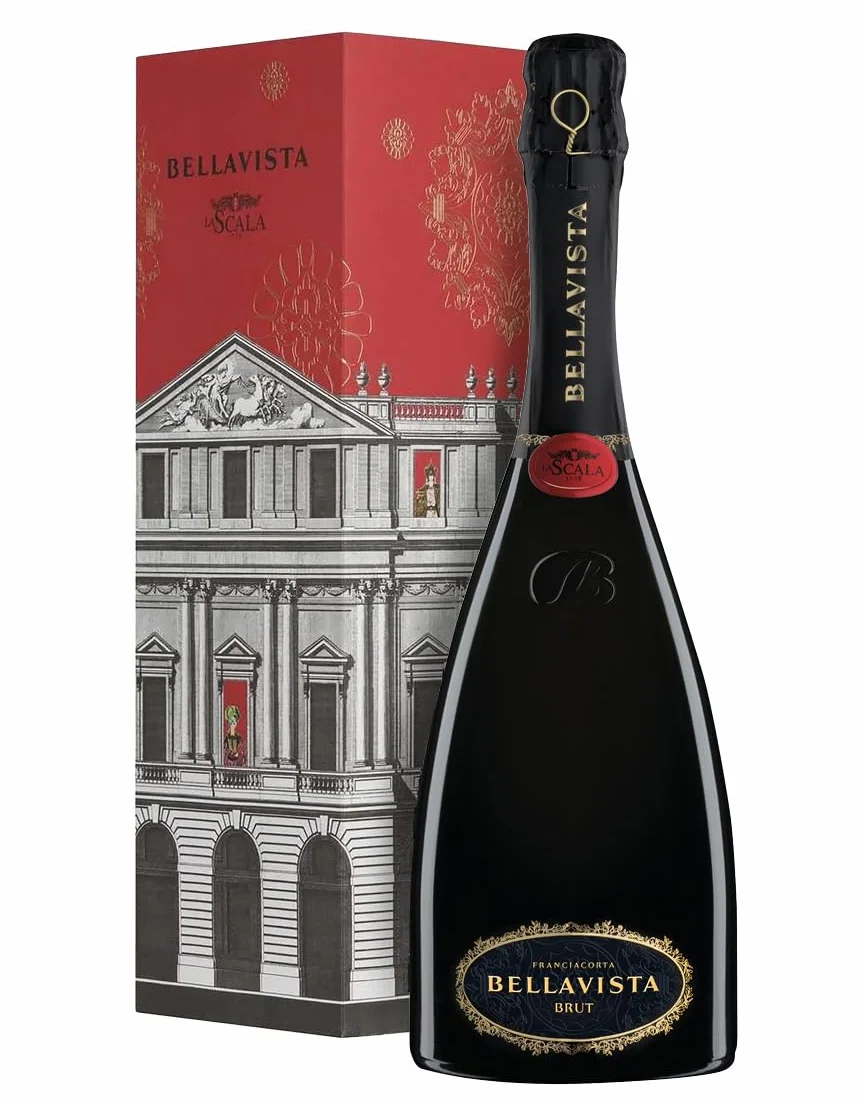 Franciacorta DOCG Brut Millesimato Teatro alla Scala Bellavista 2021, 0,75 ℓ, Astucciato