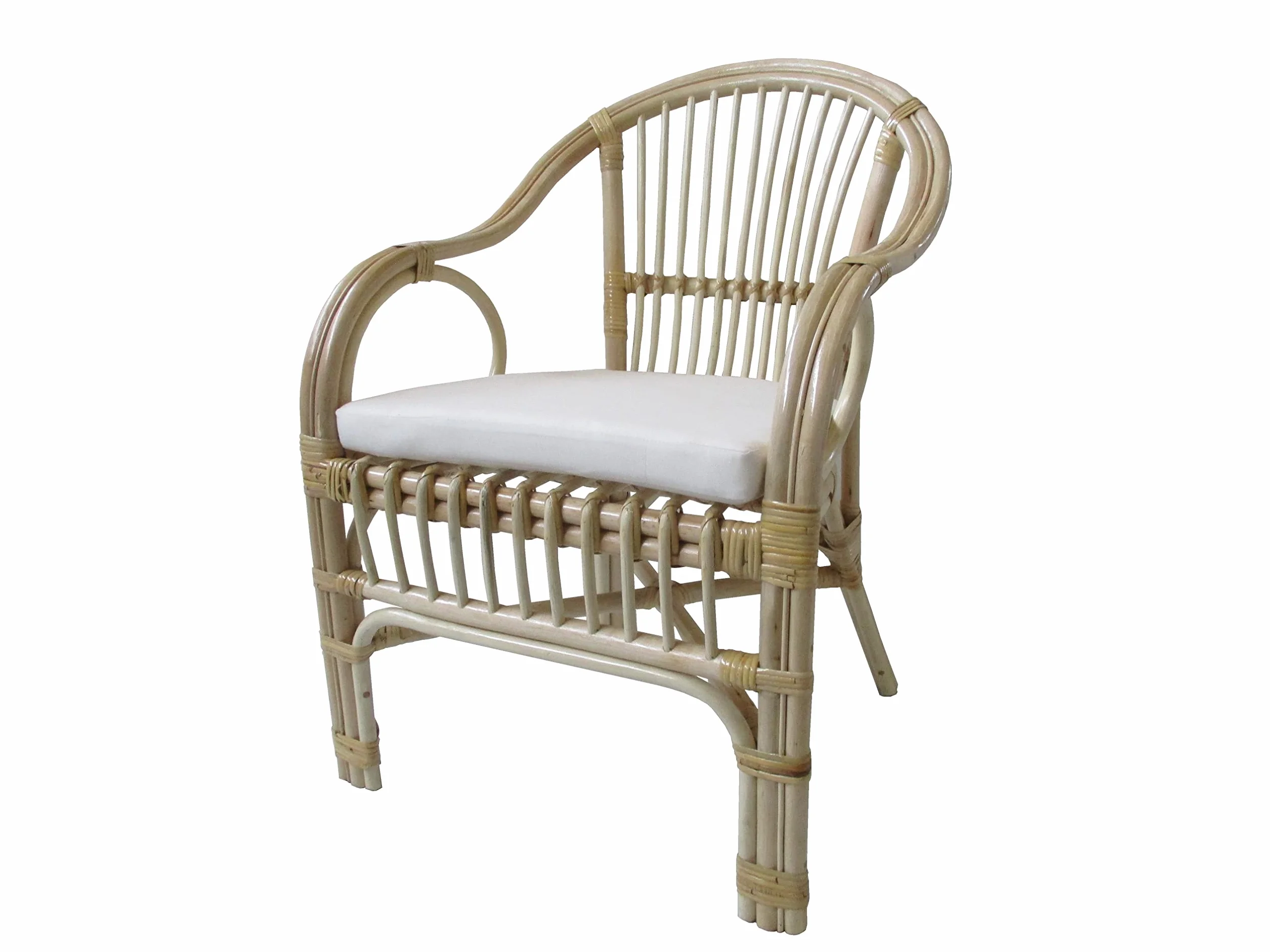 poltrona vimini rattan naturale comoda e molto robusta con cuscino sfoderabile