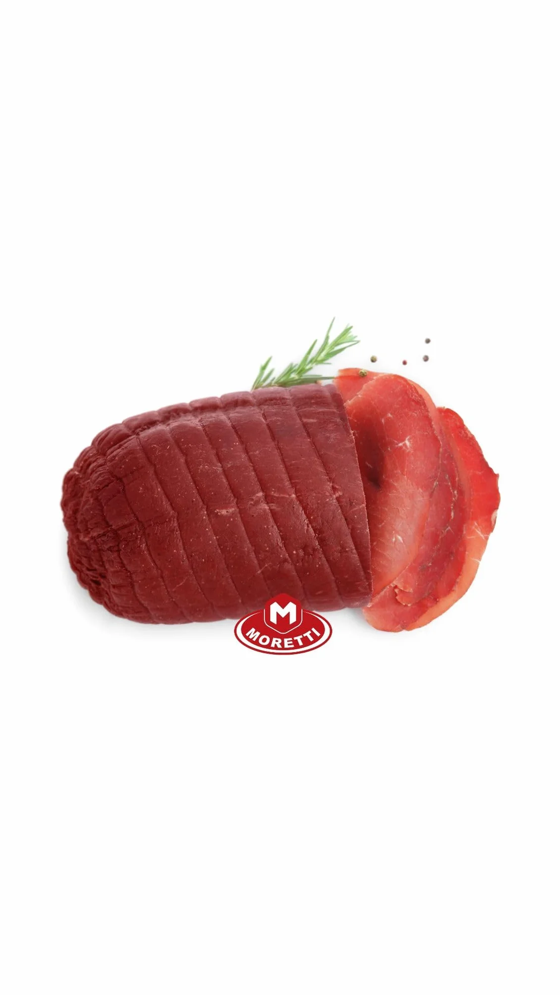 Moretti® Bresaola Punta D'anca - Senza Glutine E Senza Lattosio - Salume Di Alta Qualità - In Sottovuoto (2Kg)
