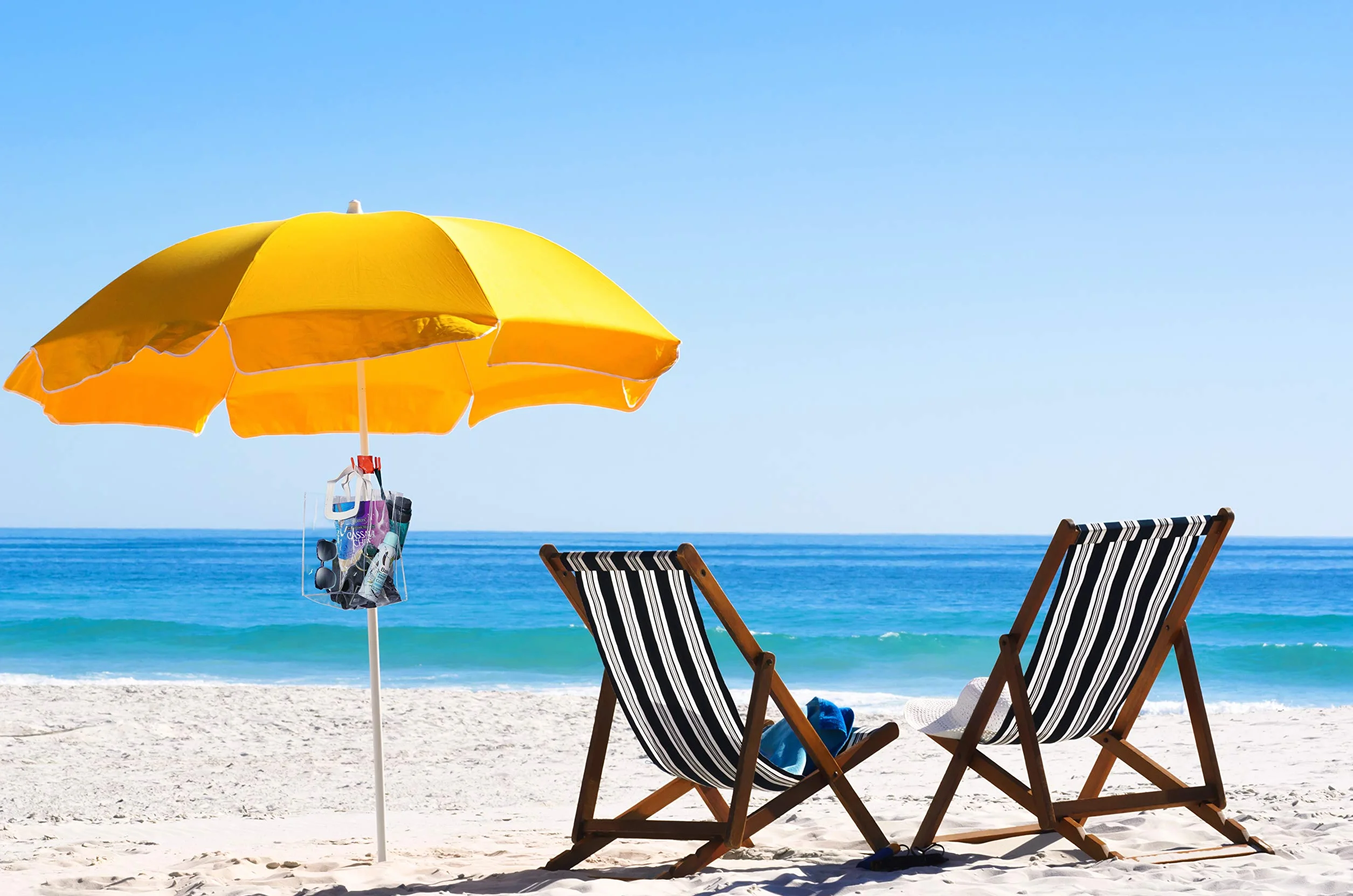 Sekey Base per Ombrellone – Picchetto per Ombrellone da Spiaggia con Trivella e Gancio, Supporto per Ombrellone per Aste da 22-32 mm, per Sabbia e Terra, Nero