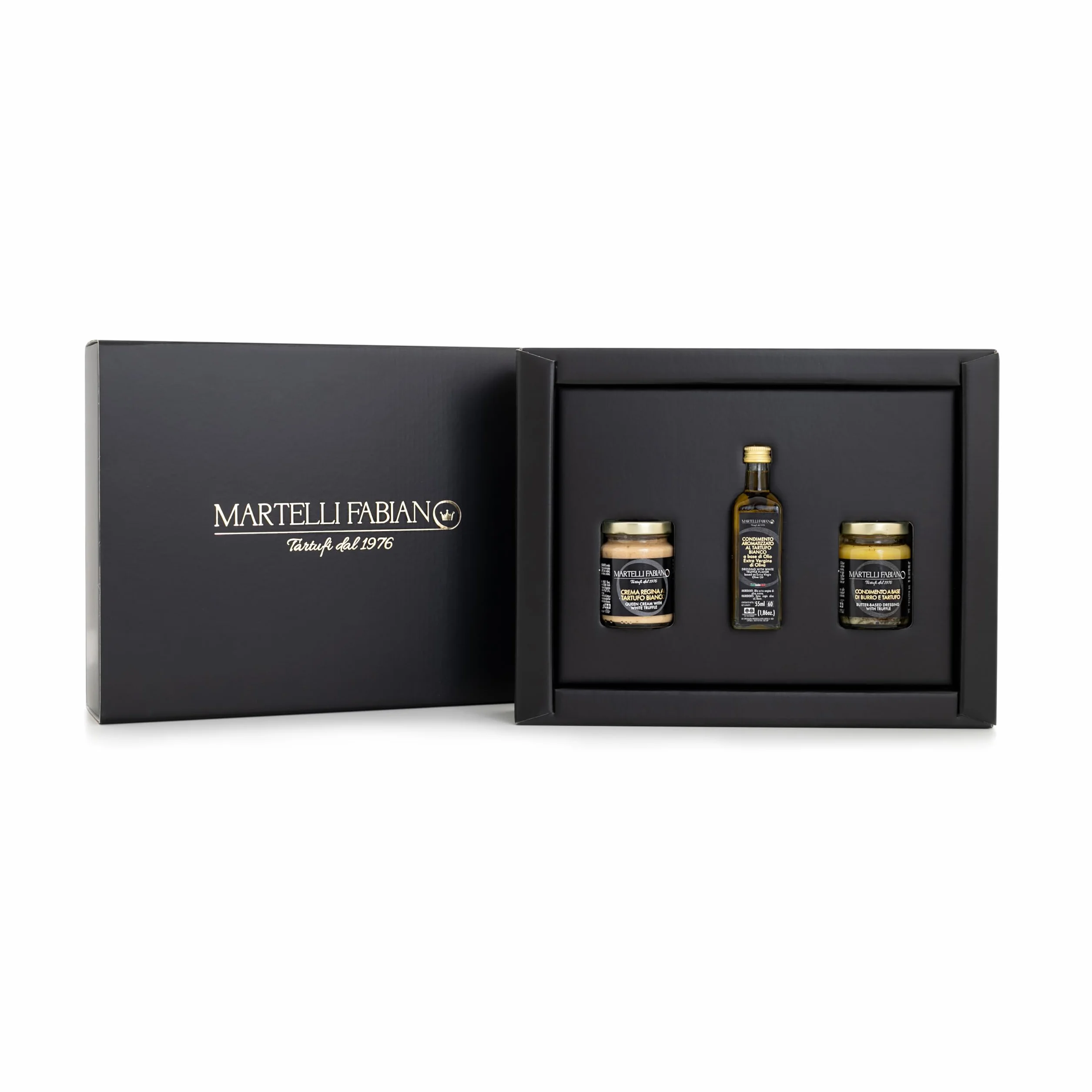 Confezione Regalo Tartufo MILANO - Cesti Natalizi Pasquali a base di Tartufo - Prodotti Tipici Artigianali - Idea Pacco Gastronomico Natale Pasqua - Truffle Gift Idea - Martelli Fabiano Tartufi