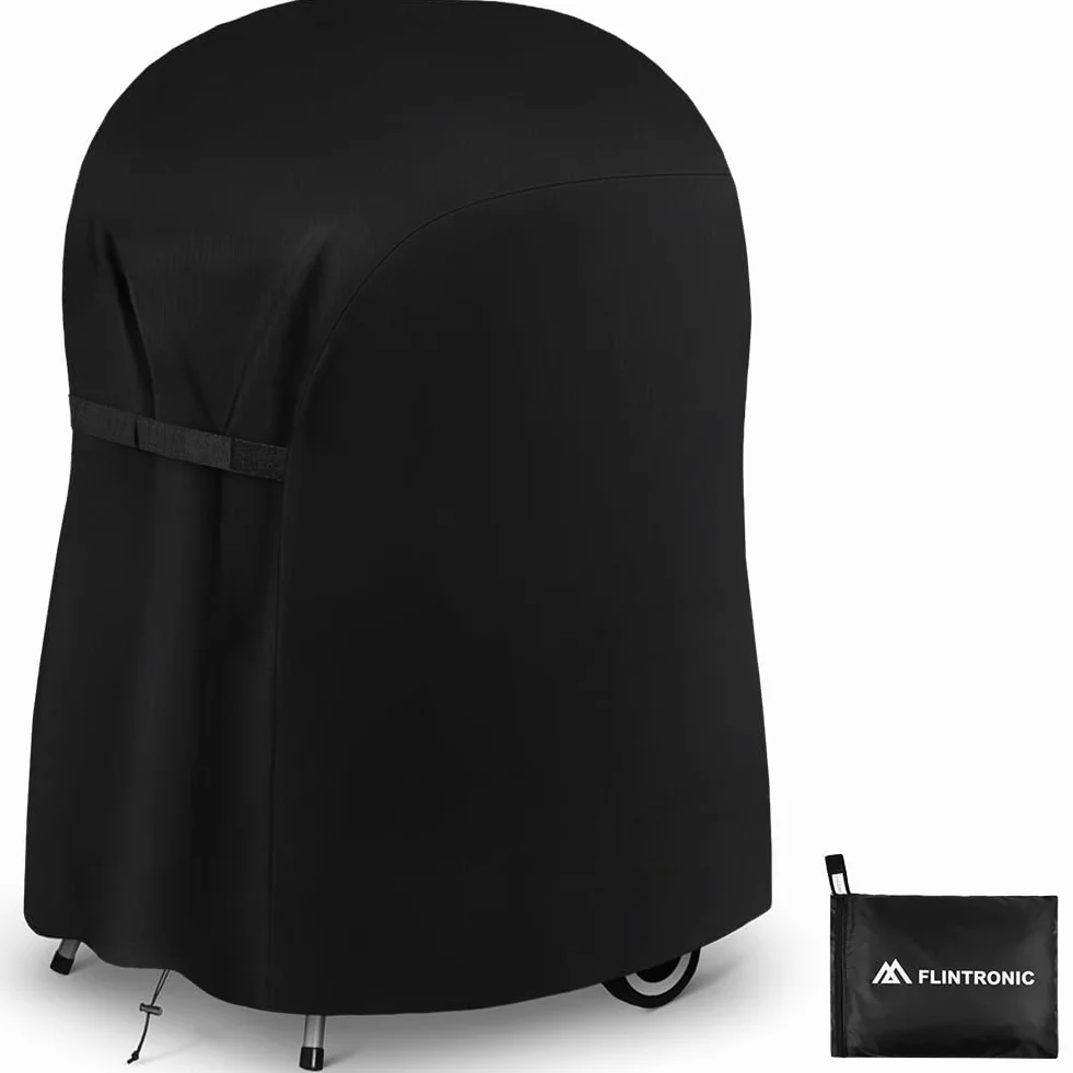 Flintronic Coperture per Barbecue, Coperture Barbecue Impermeabili, Coperture per Barbecues Esterne Antistrappo e Resistenti ai Raggi UV, 76 * 66 * 110 CM