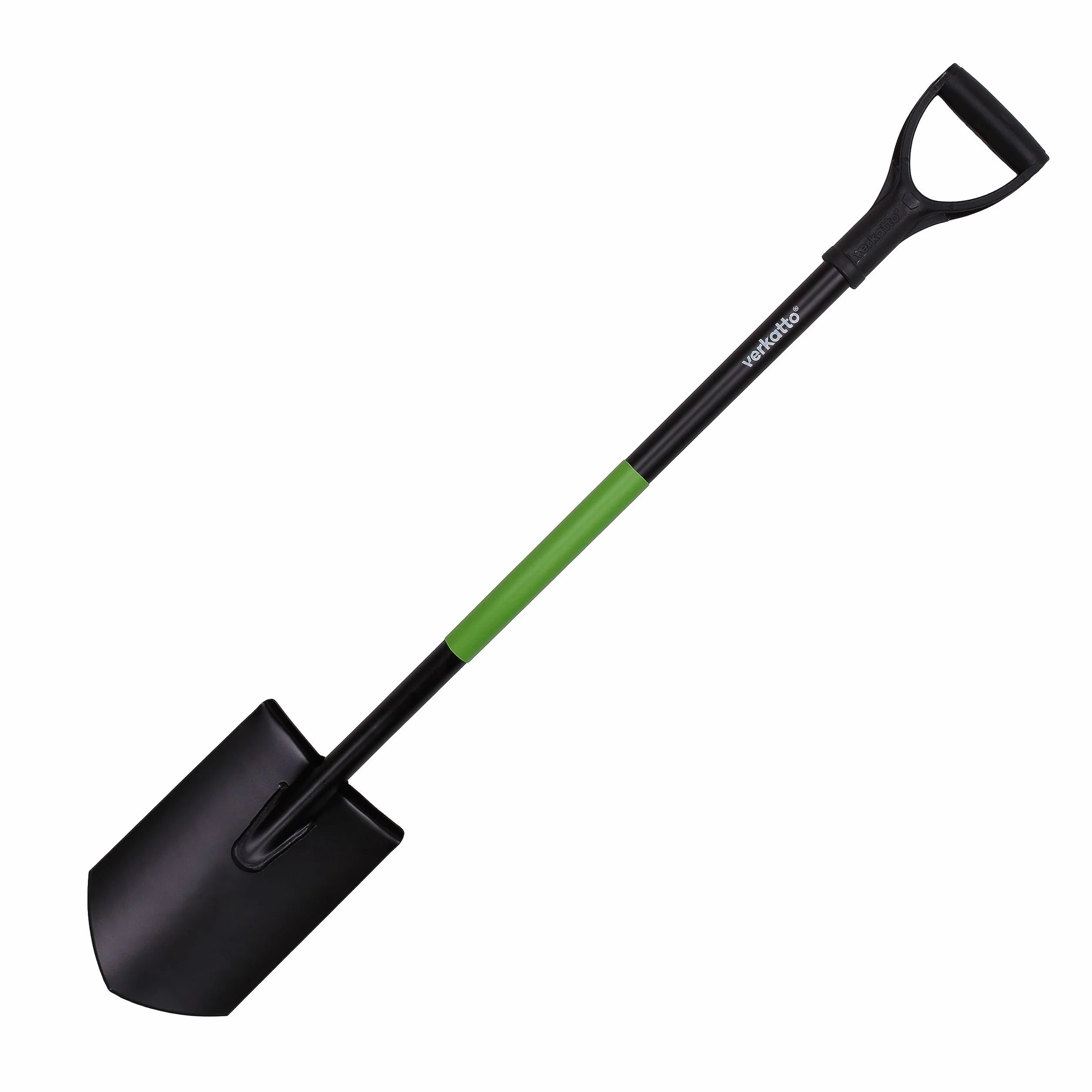 Mivos Piccola paletta a punta – mini vanga a punta per lavori di giardinaggio e costruzione – vanga corta – vanga pionieristica