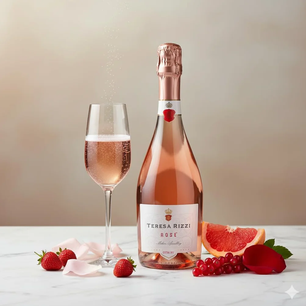 Teresa Rizzi Spumante Rosé Extra Dry - Spumante Rosé, 750 ml