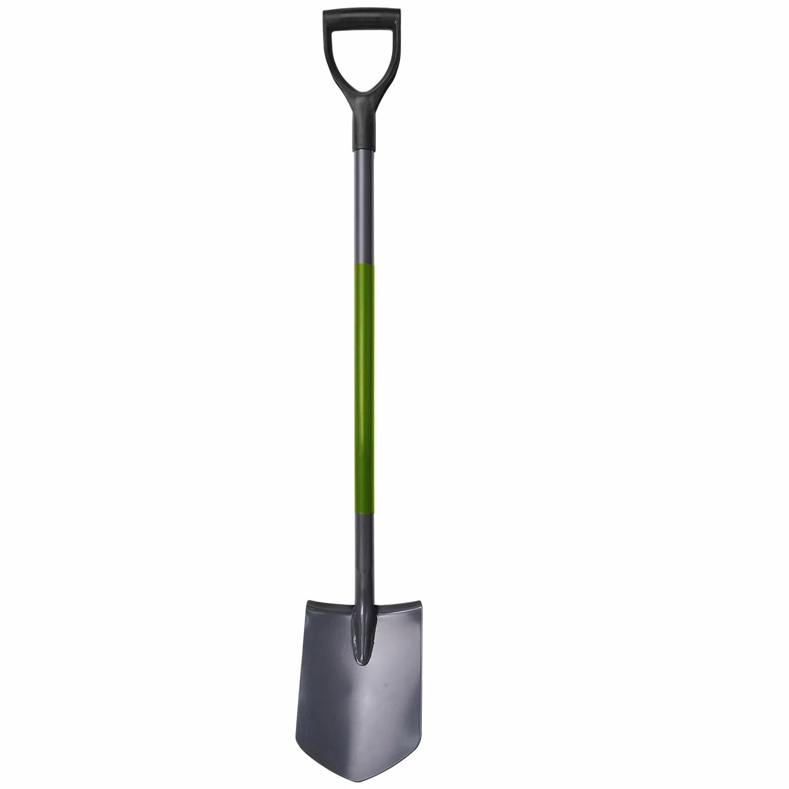 HYCHIKA Pala da Giardino Picco, Vanga da Giardinaggi, Pala da Scavo, Acciaio Temprato di Alta Qualità, Manico Ergonomico Impugnatura a D, per Piante, Agricola, Diserbo, Spalatura Neve
