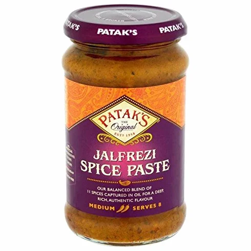 Pataks Jalfrezi Pasta Di Spezie 283g Di Patak (Confezione da 6)