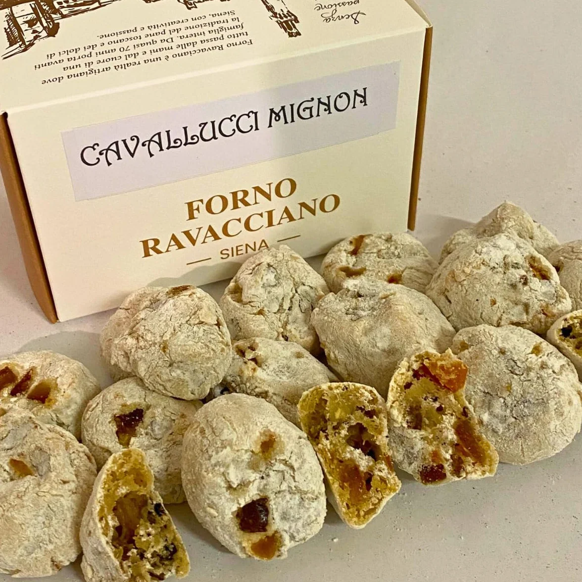 Cavallucci mignon noci e arance candite, 200gr, Forno Ravacciano