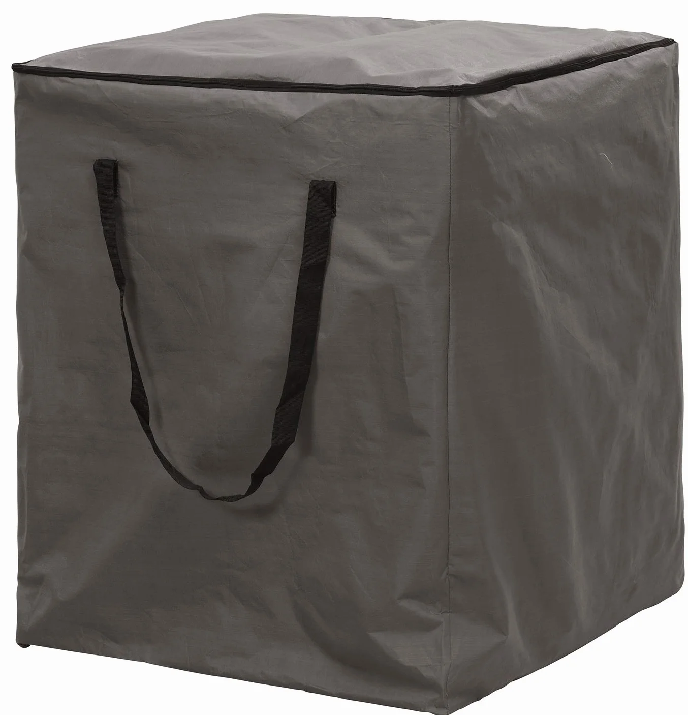 Copertura Protettiva e Borsa Sacca di Protezione per Cuscini per Sedie/Panche da Giardino | Grigio | 75 x 75 x 90 cm | Certificato TÜV Rheinland | Resistente alle Intemperie