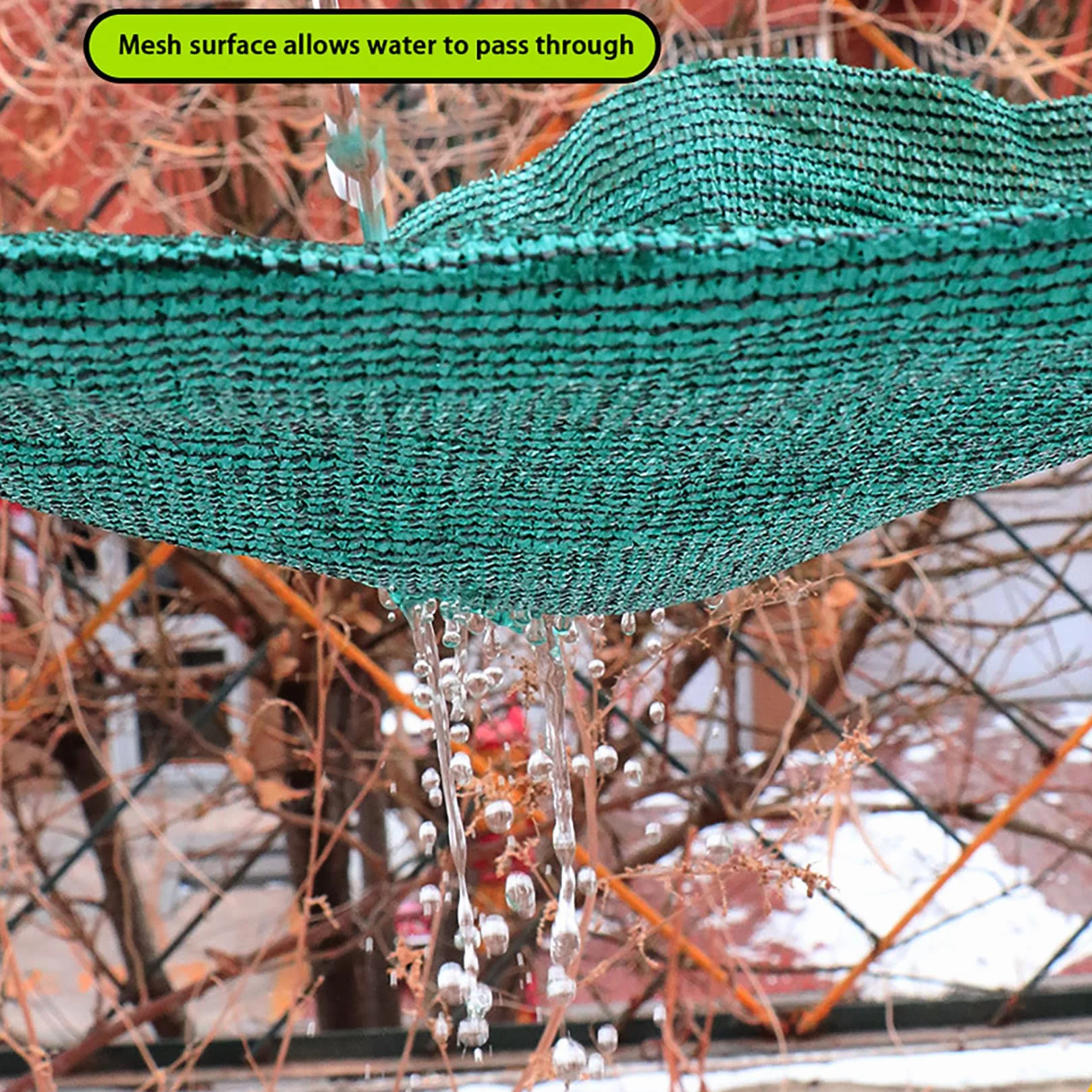 Telo Ombreggiante Verde 2x5m Rete Ombreggiante per Esterni Con Occhielli | 90% Sole/UV Protezione Tessuto Ombreggiantes Traspirante Hdpe Panno Vele Parasole per Giardino/Pergola/Piante Da Patio