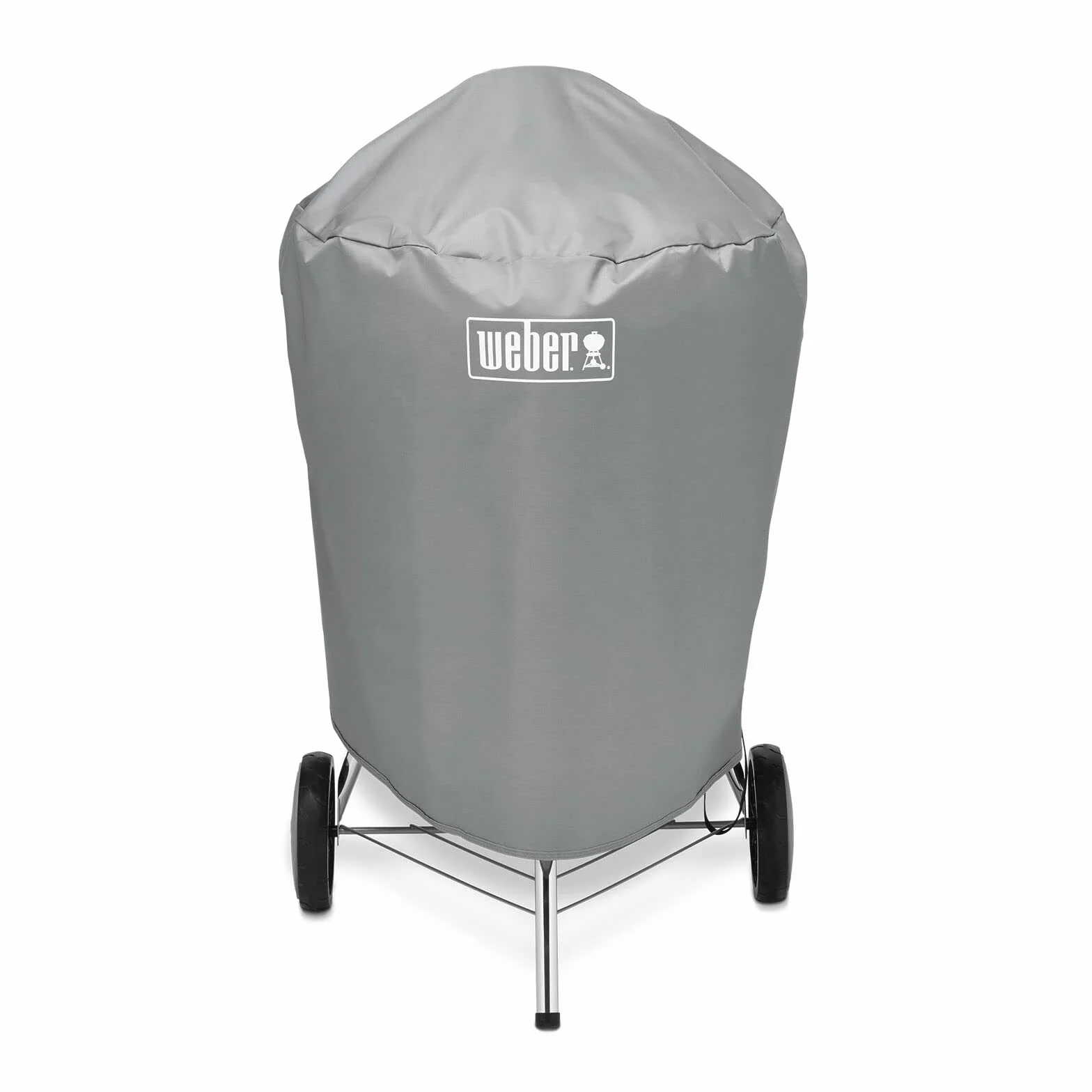 Weber Custodia per barbecue/per barbecue a carbone da 57 cm, tessuto leggero resistente all'acqua con cinghie di fissaggio, grigio, 58,5 x 72,5 x 91 cm