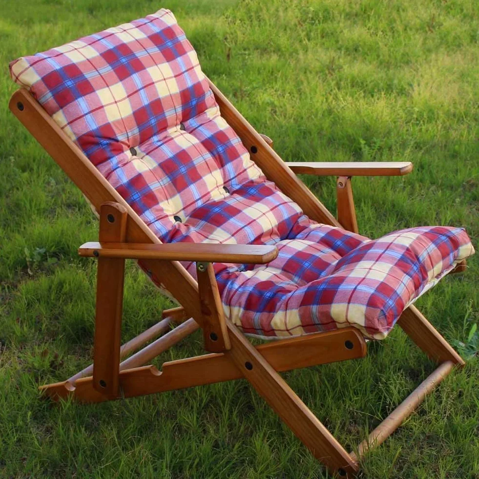 Totò Piccinni Poltrona Sedia Sdraio Harmony Relax in Legno Pieghevole 3 Posizioni (Bordeaux)