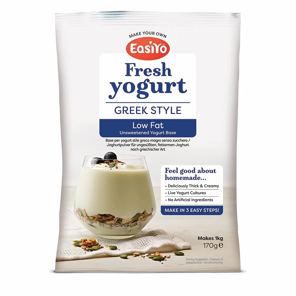 Easiyo Basso Contenuto Di Grassi Yogurt Greco Mix 170g (Confezione da 6)