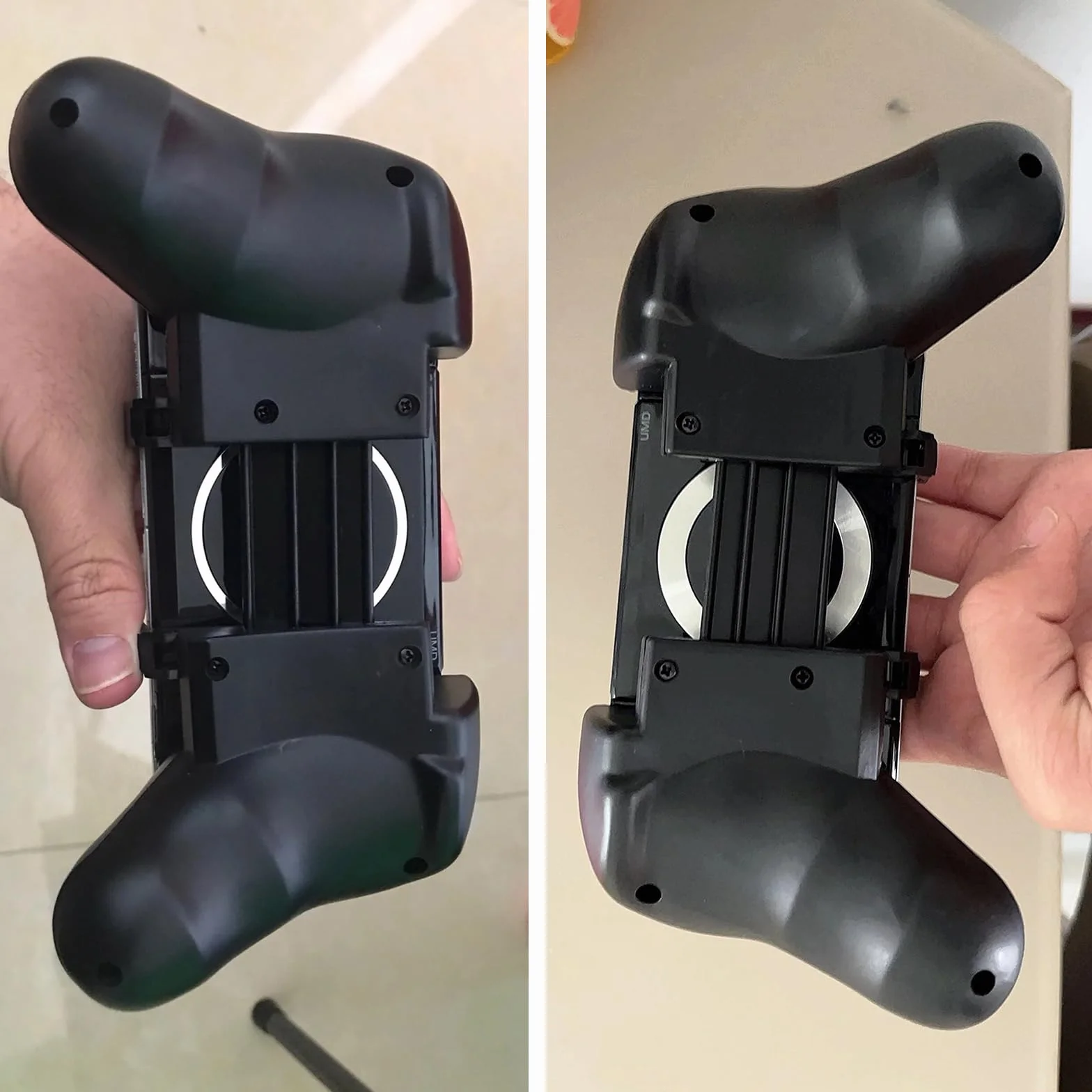 Maniglia scorrevole antiurto antiscivolo ergonomica per PSP2000 / 3000