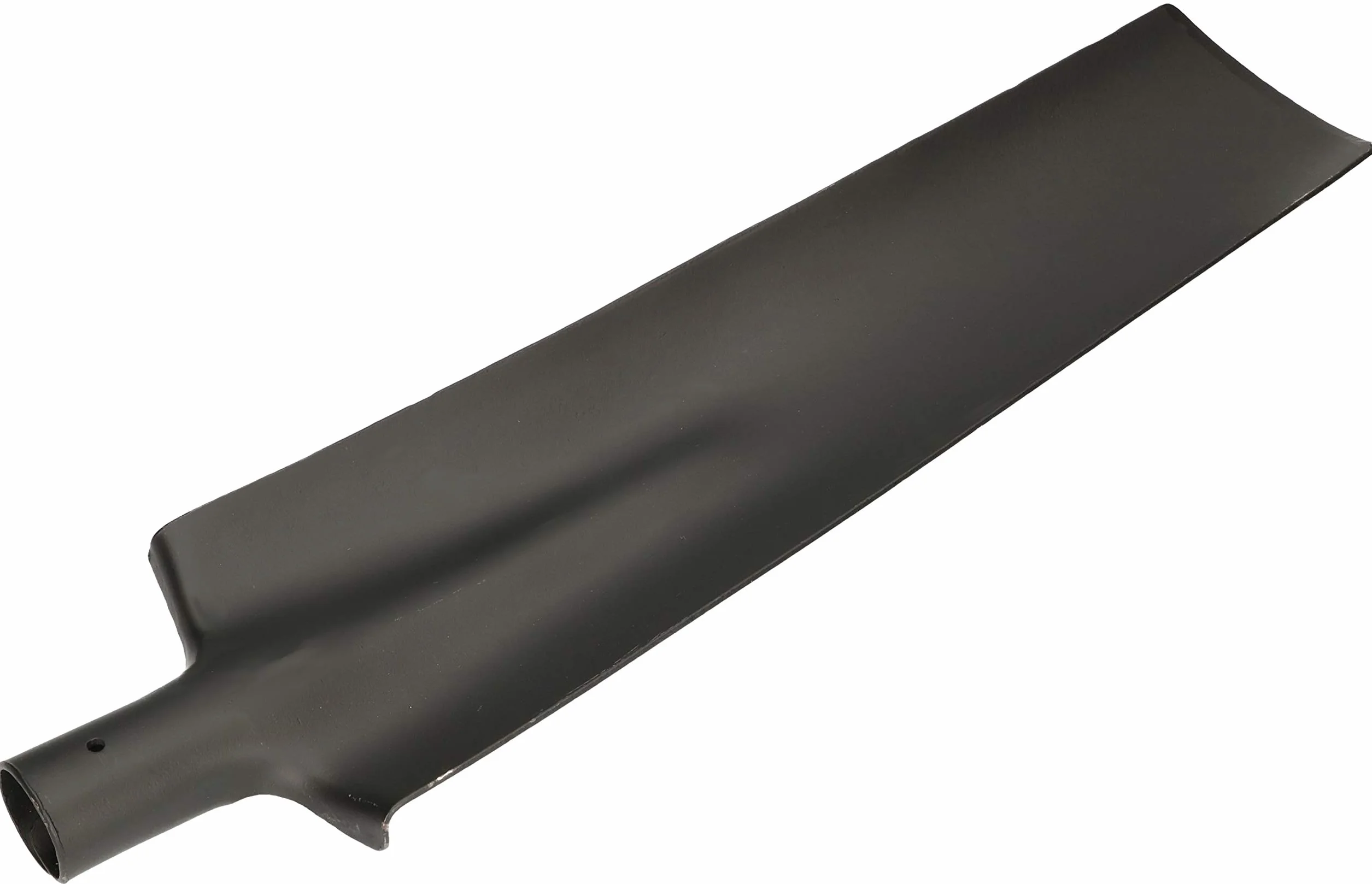 KOTARBAU®, Spazzola per drenaggio 450 x 160 mm per diametro dell'impugnatura da 38 mm, lama in acciaio lunga e stretta per il trapianto, SENZA IMPUGNATURA