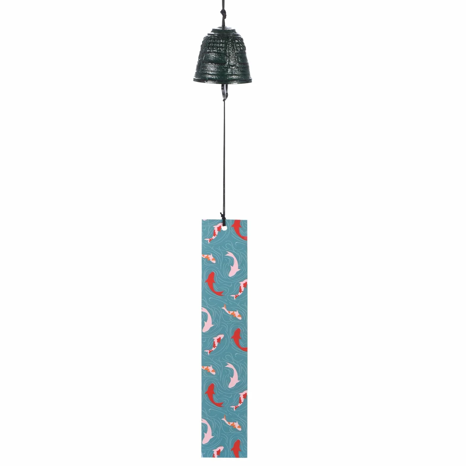 PATIKIL Giapponese Vento Campane Tempio Retro Esterno Appendere Metallo Vento Campanelle per Esterno Giardino Verde