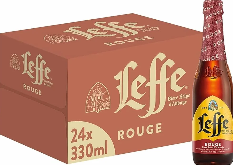 Leffe Rouge, Birra Bottiglia - Pacco da 24x33cl