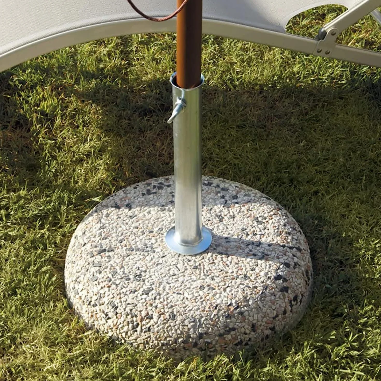 Base in cemento per ombrelloni da giardino da 35 kg