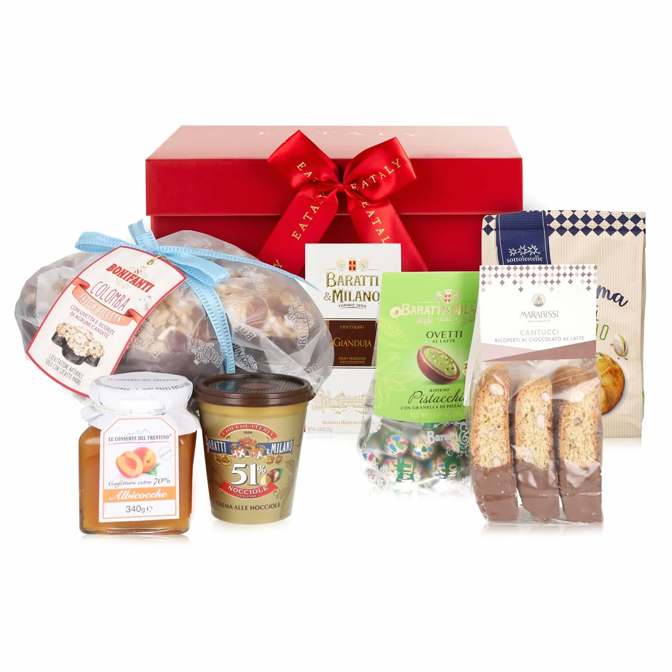 Eataly – Cesto Gastronomico Pasquale con prodotti dolci e golosi – La Pasqua Classica e Dolce – Kit con 7 deliziosi prodotti pronti da gustare!