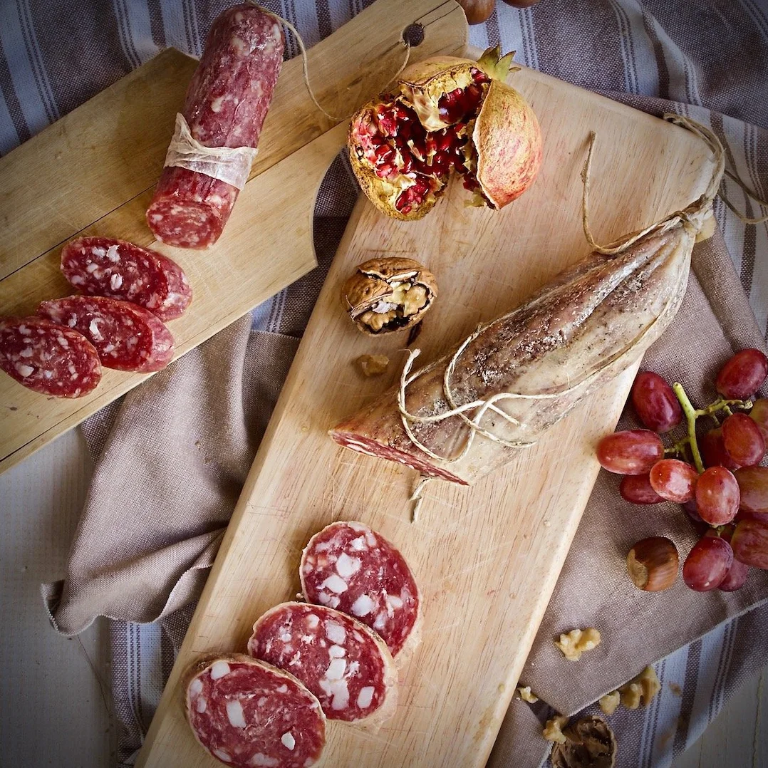 Salame Emiliano e Strolghino di Culatello Selezionato - Made in Italy - EMILIA FOOD LOVE