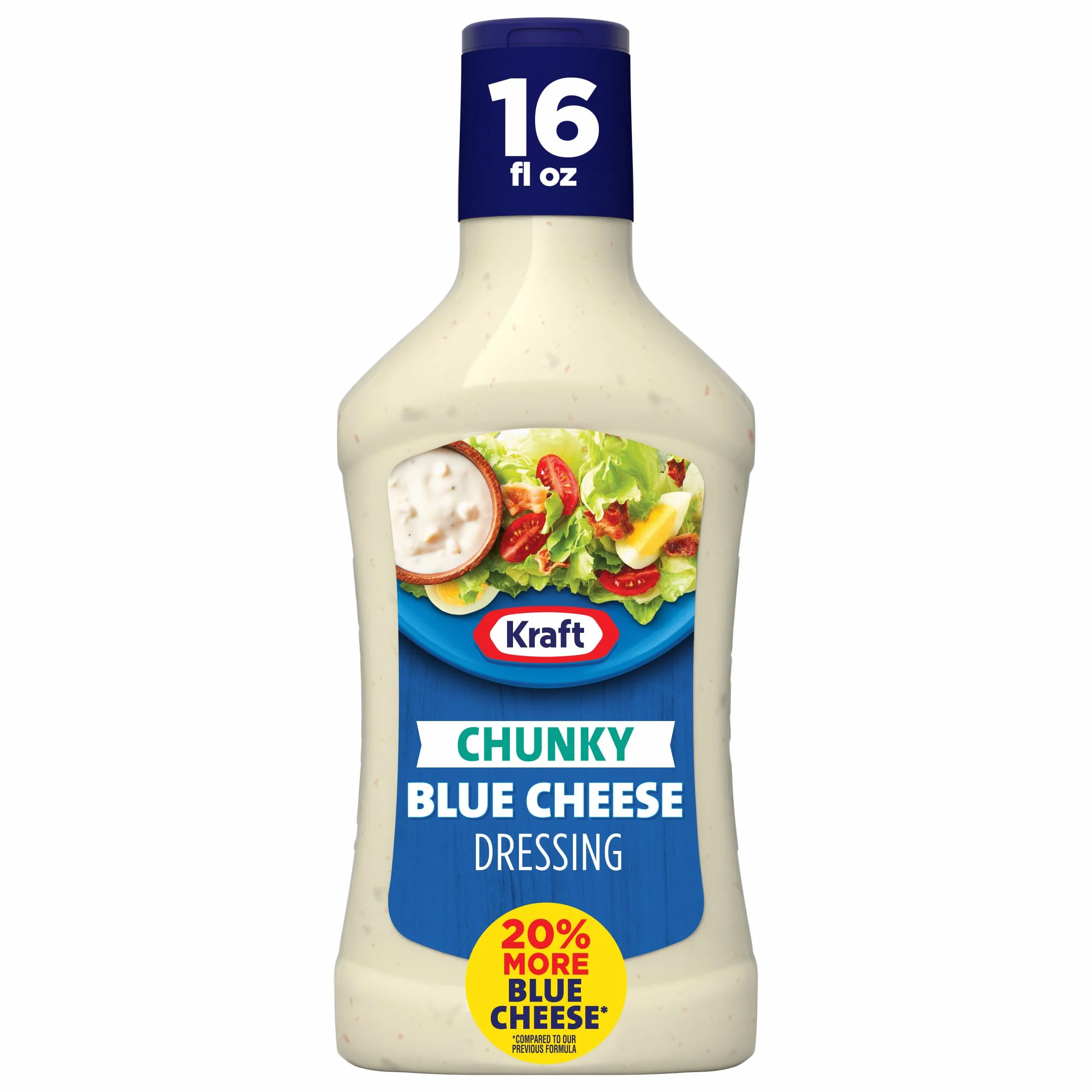 Kraft Salad Dressing Chunky Blue Cheese Dressing, 16 Ounce by Kraft
