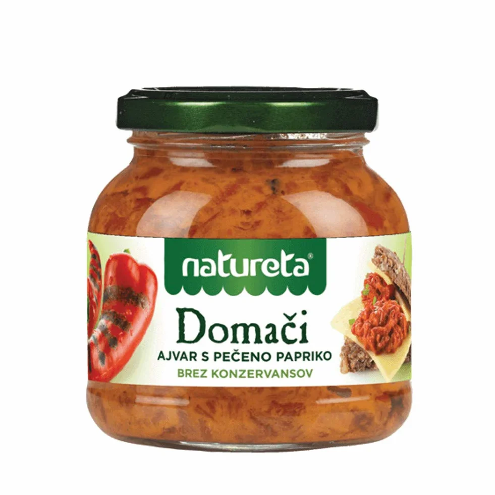 AJVAR RUSTICO AI PEPERONI GRIGLIATI NATURETA GR 290 X6 PZ