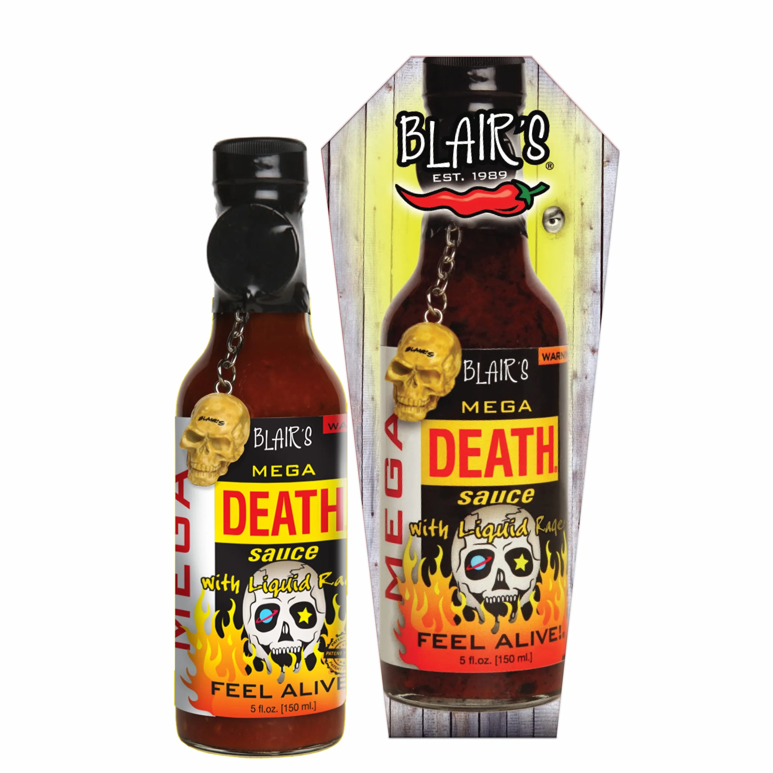 Blair's Mega Death Sauce in Coffin